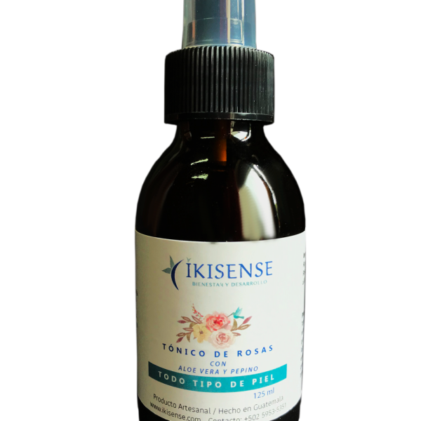 Tónico Facial de Rosas - Para todo tipo de Piel